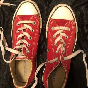 Red Chuck Taylor Converse